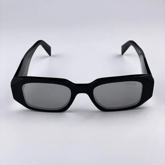 Prada PR17WS 1AB2B0 Sunglasses Black Gray Mirrored Silver  display picture 1